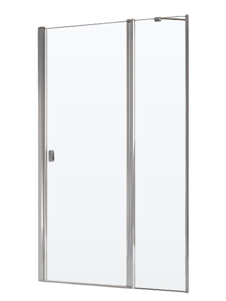 Душевая дверь в нишу Ravak Chrome CSD2-100 профиль блестящий, стекло прозрачное