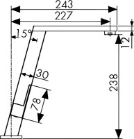 Смеситель для кухни Kaiser Vico 30144 хром Смеситель для кухни Kaiser Vico 30144 хром