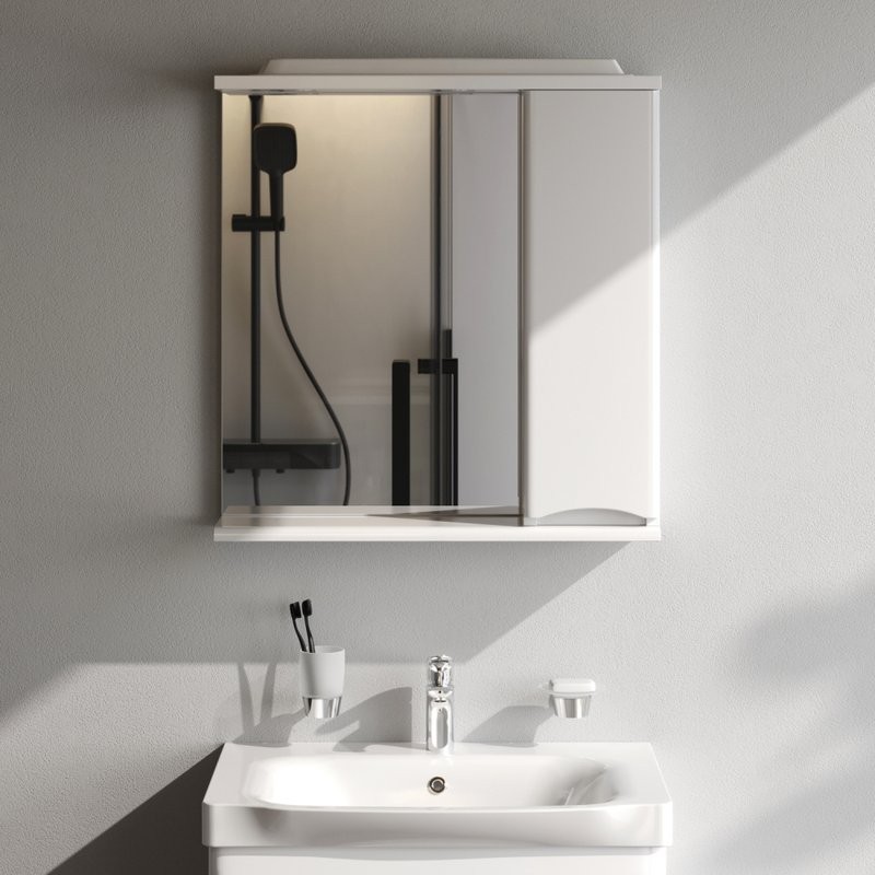 Зеркало AM.PM Like 65 R белый глянец