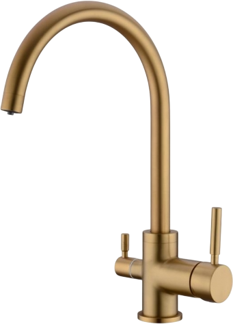 Смеситель для кухни Emar PVD ECB - 3007 PVD Golden