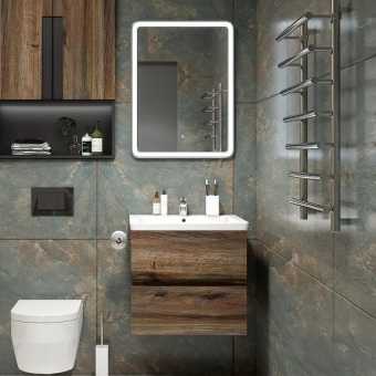 Мебель для ванной Art&Max Techno подвесная, 60, дуб бомонд лофт