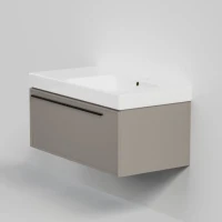 Тумба под раковину La Fenice ELBA Cappuccino бежевая матовая 90 см