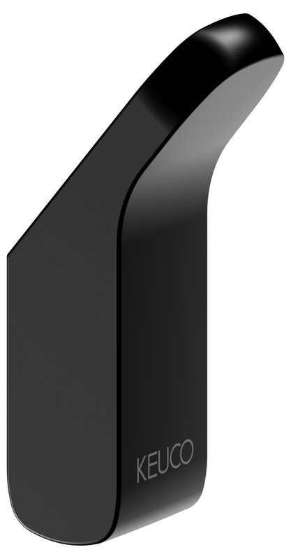 Крючок Keuco Aveno 14614 матовый черный, на шурупах