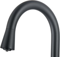 Смеситель для кухни AQUATEK AQ1085MB с краном для питьевой воды, матовый черный