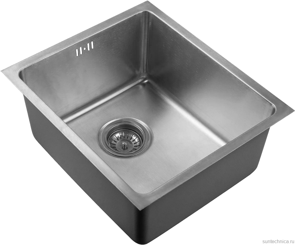 Комплект Мойка Zorg R ZR 4438 нержавеющая сталь + Измельчитель Inox D