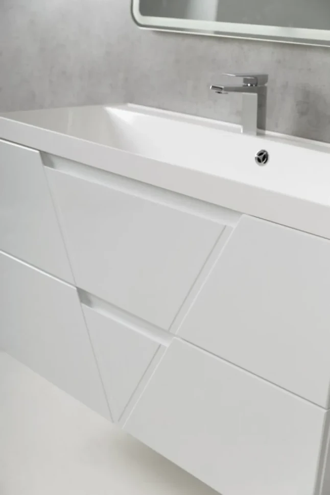 Мебель для ванной комнаты BelBagno Vittoria 100 bianco lucido