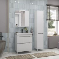 Зеркало SanStar Адель 70 белое