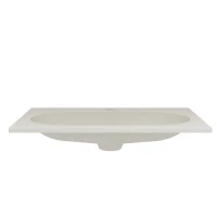 Тумба с раковиной Vincea Welle 80 m.white soft-touch, раковина VCB-4H800J жасмин