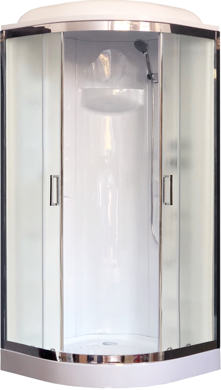 Душевая кабина Royal Bath HK RB 90HK1-M-CH с низким поддоном