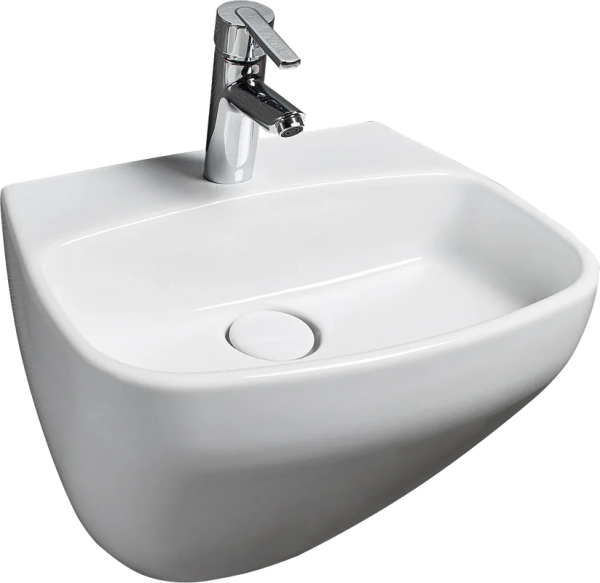 Раковина beWash Alster 50 белая глянцевая