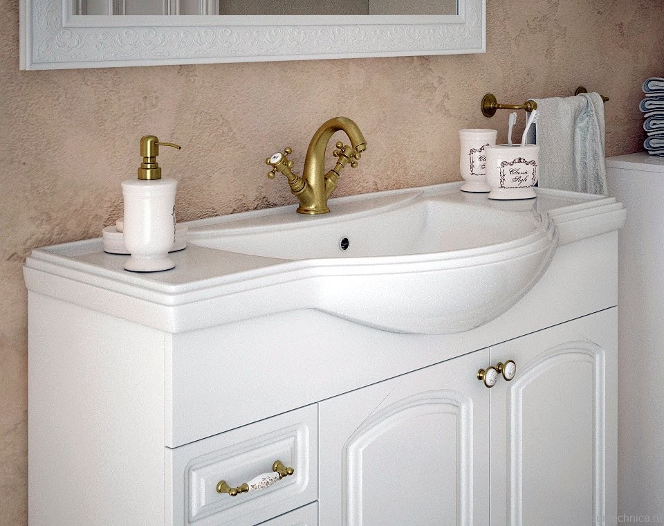 Тумба с раковиной Corozo Классика 105