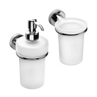 Набор Стакан Colombo Design Basic B2702 + Дозатор B9332 Набор Стакан Colombo Design Basic B2702 + Дозатор B9332