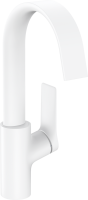 Смеситель для раковины Hansgrohe Vivenis 210 75030700 матовый белый