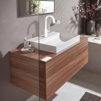 Смеситель для раковины Hansgrohe Vivenis 210 75030700 матовый белый