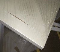 Тумба с раковиной Onika Флорена Флорена-Квадро 80.10 крем (уценка: сколы)