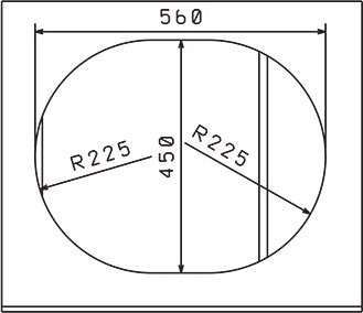 Комплект Мойка Florentina Родос 580 песочный + Измельчитель Bone Crusher BC 910-SL-Slim Line