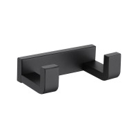 Крючок Abber Westen AA1750B матовый черный, на шурупах