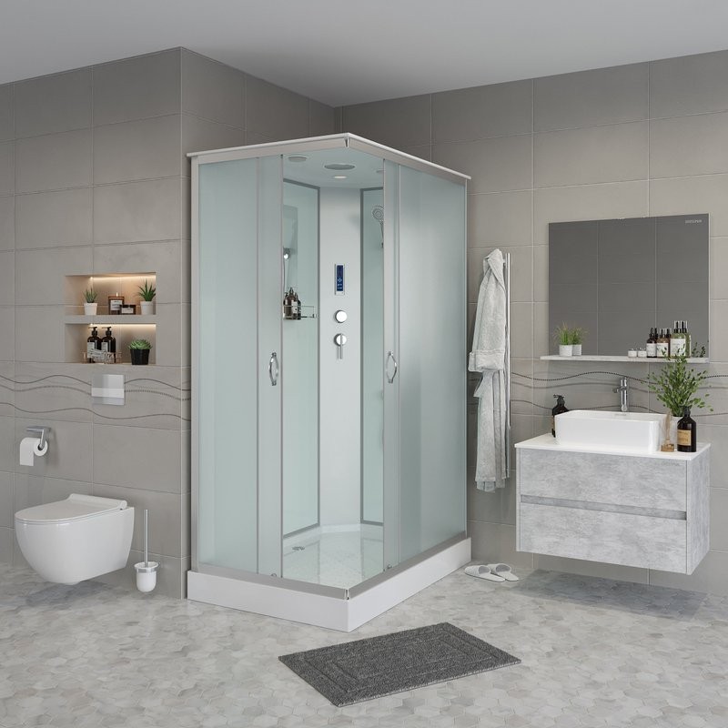 Душевая кабина Niagara Classic NG-43295-14QP 120х90 см, с пультом управления и FM-радио