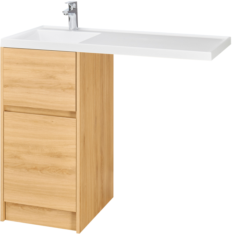 Мебель для ванной комнаты AQUATON Лондри 40 L, дуб сантана