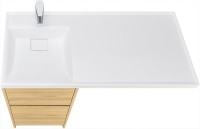Мебель для ванной комнаты AQUATON Лондри 40 L, дуб сантана
