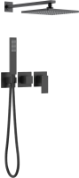 Душевой комплект Timo Selene SX-2169/03SM С ВНУТРЕННЕЙ ЧАСТЬЮ, черный