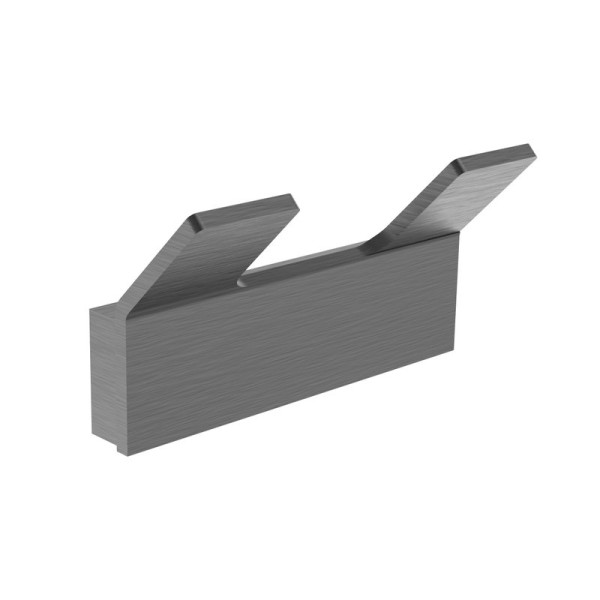 Крючок Wonzon & Woghand Lotte WW-8325-BGM темный графит, на шурупах