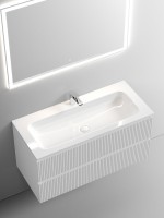 Тумба с раковиной Sancos Snob T 100 см, bianco