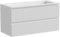 Тумба с раковиной Sancos Snob T 100 см, bianco