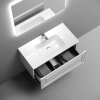 Мебель для ванной комнаты Sancos Very 90 bianco, раковина CN7002