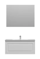 Мебель для ванной комнаты Sancos Very 90 bianco, раковина CN7002