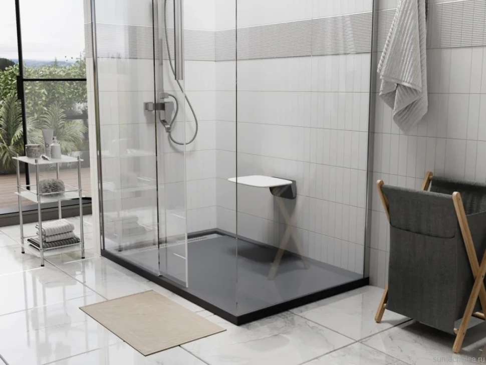 Поддон для душа Wasserkraft Wiese 84T06 120x80