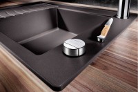Комплект Мойка Blanco Elon 45S 524814 антрацит + Смеситель Grohe Eurosmart