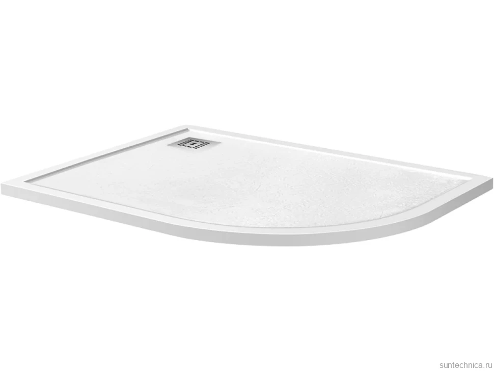 Поддон для душа BelBagno Uno RH L 120х90, белый, с сифоном