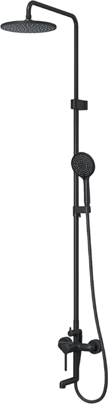 Душевая стойка IDDIS AIGBL3Fi06 черный матовый