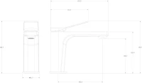 Смеситель для раковины Wonzon & Woghand WW-XH-013-CR хром Смеситель для раковины Wonzon & Woghand WW-XH-013-CR хром