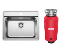 Комплект Мойка Blanco Lemis 6-IF 525108 + Измельчитель Franke Комплект Мойка Blanco Lemis 6-IF 525108 + Измельчитель Franke