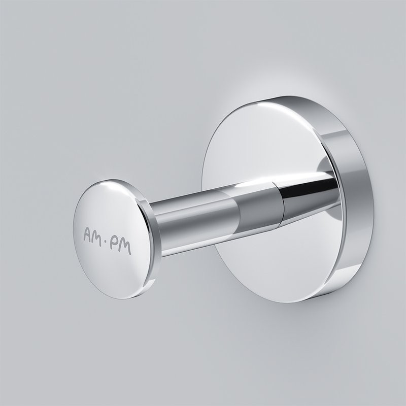 Крючок AM.PM Inspire V2.0 A50A35800 глянцевый хром, на шурупах