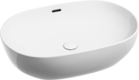 Накладная раковина Ceramicanova Element CN6064 белая глянцевая