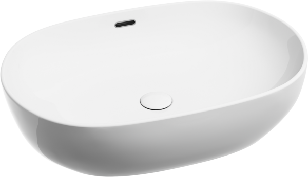 Накладная раковина Ceramicanova Element CN6064 белая глянцевая