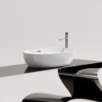 Накладная раковина Ceramicanova Element CN6064 белая глянцевая