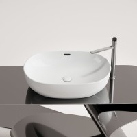 Накладная раковина Ceramicanova Element CN6064 белая глянцевая