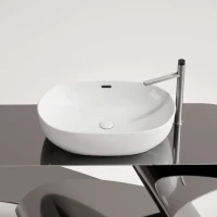 Накладная раковина Ceramicanova Element CN6064 белая глянцевая