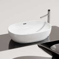 Накладная раковина Ceramicanova Element CN6064 белая глянцевая