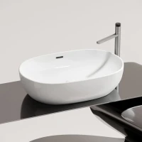 Накладная раковина Ceramicanova Element CN6064 белая глянцевая