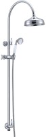 Душевой комплект Смеситель для душа Boheme Brillante Ripresa 344 + Стойка