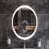 Мебель для ванной VitrA Valarte 65 матовая белая с зеркалом DIWO Ярославль 57 с подсветкой