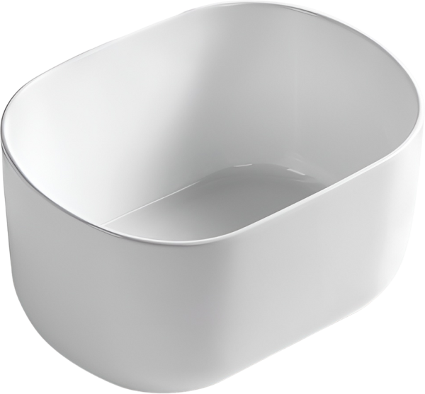 Накладная раковина SantiLine SL-1113 белая