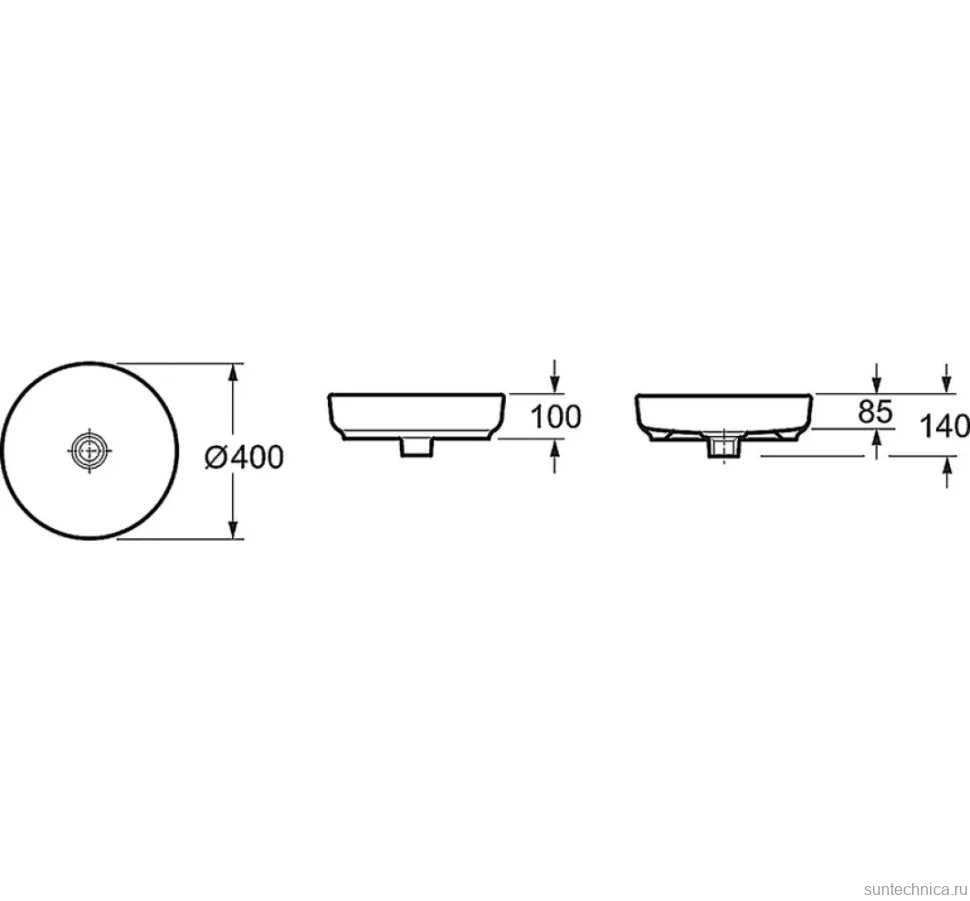 Комплект Накладная раковина Lavinia Boho Bathroom Sink Slim 33311005 + Донный клапан Wellsee Drainage System 182140000 матовый черный + Сифон 182105000 матовый черный