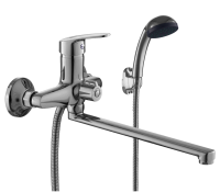 Смеситель с длинным изливом для ванны Fashun A2216N хром