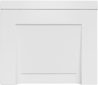 Акриловая ванна Alex Baitler Michigan 170x80 см, встраиваемая, белая, с экраном